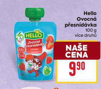 Hello Ovocná přesnídávka 100 g