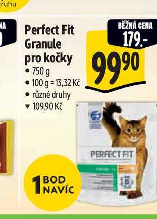  Perfect Fit Granule pro kočky  750 g  