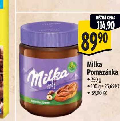  Milka Pomazánka  350 g 