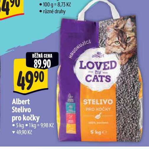  Albert Stelivo pro kočky  5 kg  