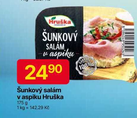 Hruška Šunkový salám vaspiku 175 g
