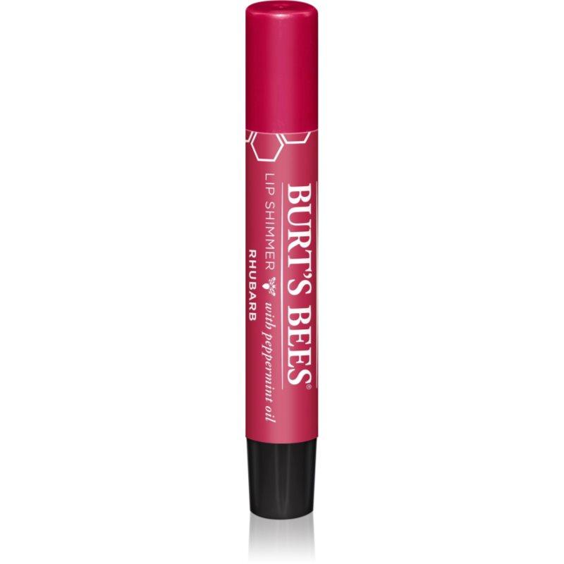 Burt’s Bees Lip Shimmer lesk na rty odstín Rhubarb 2.6 g