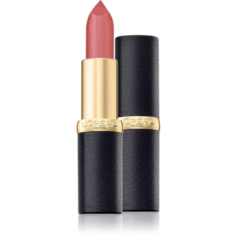 L’Oréal Paris Color Riche Matte hydratační rtěnka s matným efektem odstín 103 Blush in a Rush 3.6 g