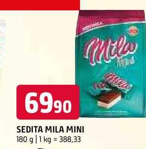 Sedita mila mini 180 g