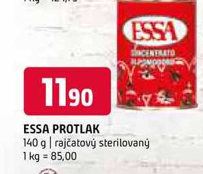 Essa protlak 140 g rajčatový sterilovaný