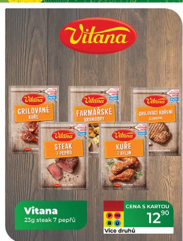 Vitana 23g steak 7 pepřů 