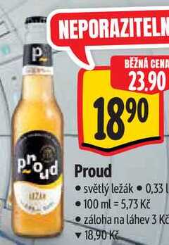 Proud, 0,33 l 