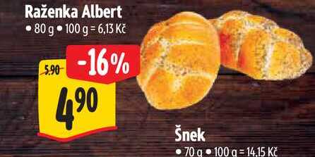 Raženka Albert, 80 g