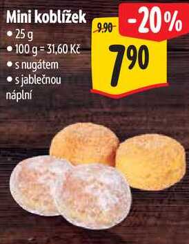 Mini koblížek, 25 g
