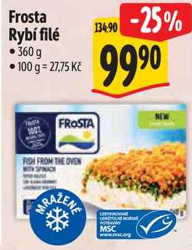 Frosta Rybí filé, 360 g