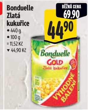 Bonduelle Zlatá kukuřice, 440 g
