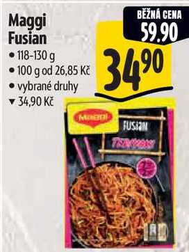 Maggi Fusian, 118-130 g