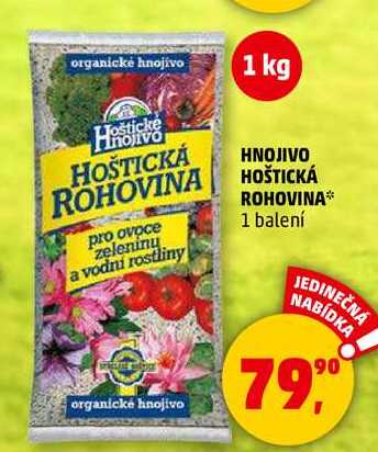 HNOJIVO HOŠTICKÁ ROHOVINA, 1 balení  