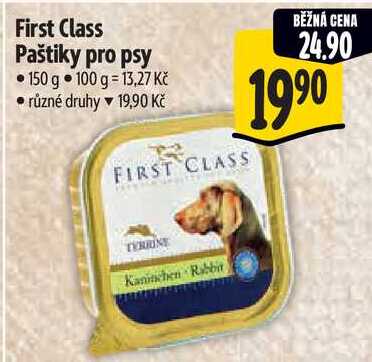 First Class Paštiky pro psy, 150 g 