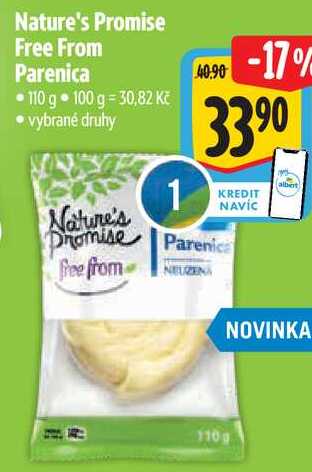Nature's Promise Free From Parenica, 110 g