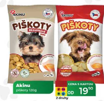 Akinu piškoty 120g 