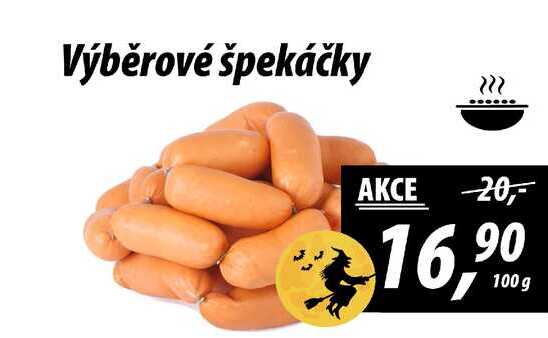 Výběrové špekáčky, 100 g
