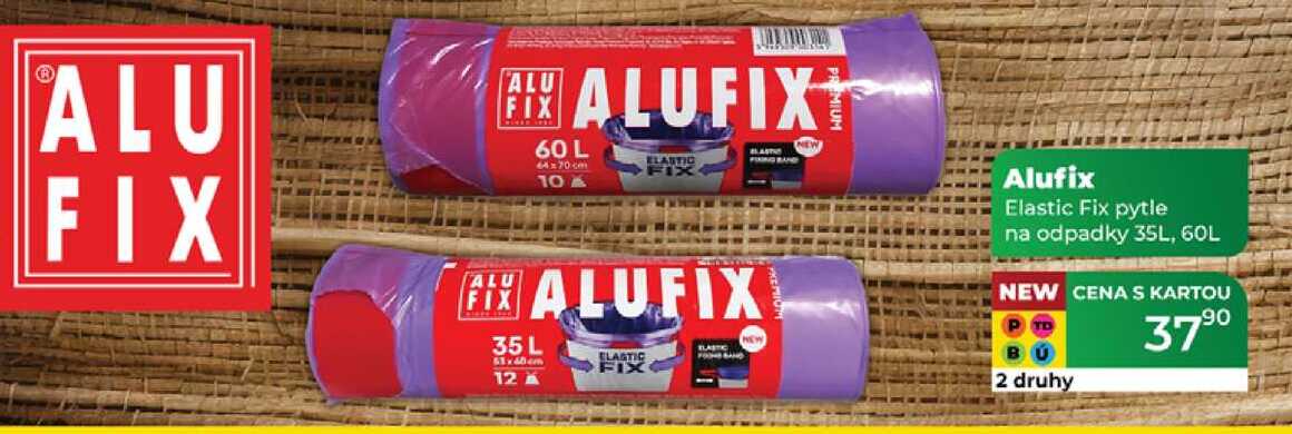 Alufix Elastic Fix pytle na odpadky 35L, 60L  