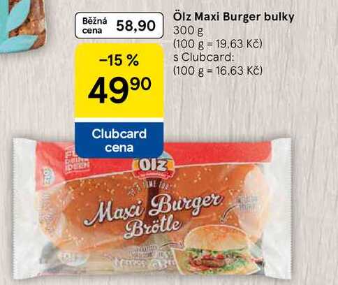Ölz Maxi Burger bulky, 300 g  