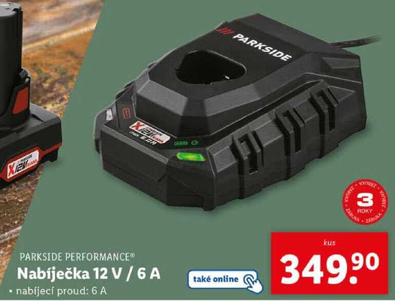 Nabíječka 12 V/6 A 