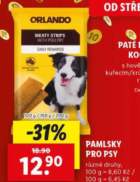 PAMLSKY PRO PSY, 100 g/150 g/200 g