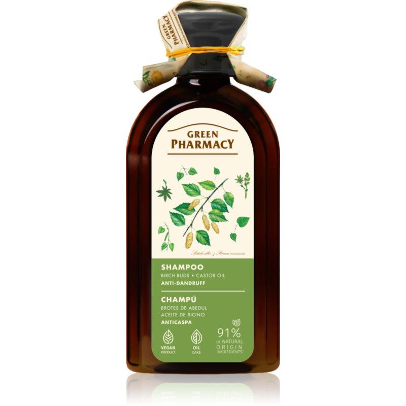 Green Pharmacy Birch Buds & Castrol Oil Shampoo šampon proti lupům 350 ml