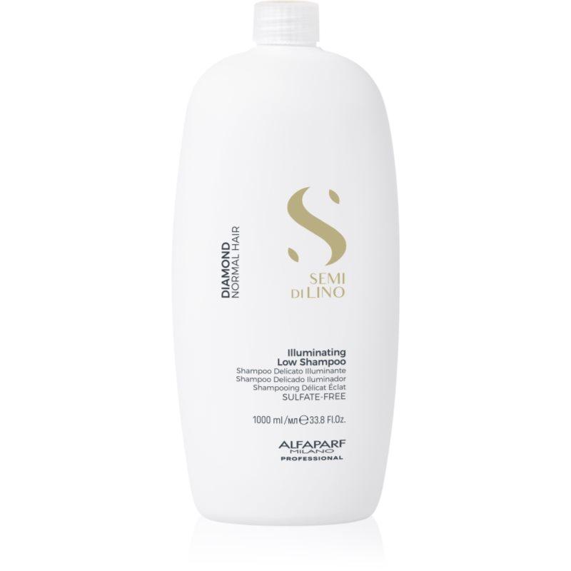 Alfaparf Milano Semi di Lino Diamond Illuminating rozjasňující šampon pro normální vlasy 1000 ml