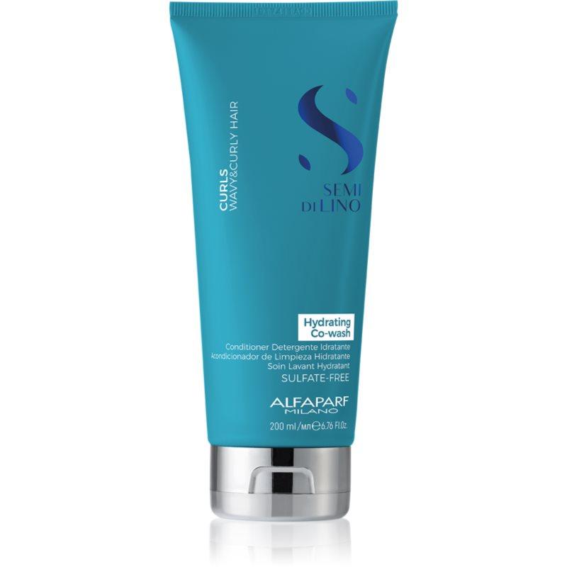 Alfaparf Milano Semi Di Lino Curls mycí kondicionér pro kudrnaté vlasy 200 ml