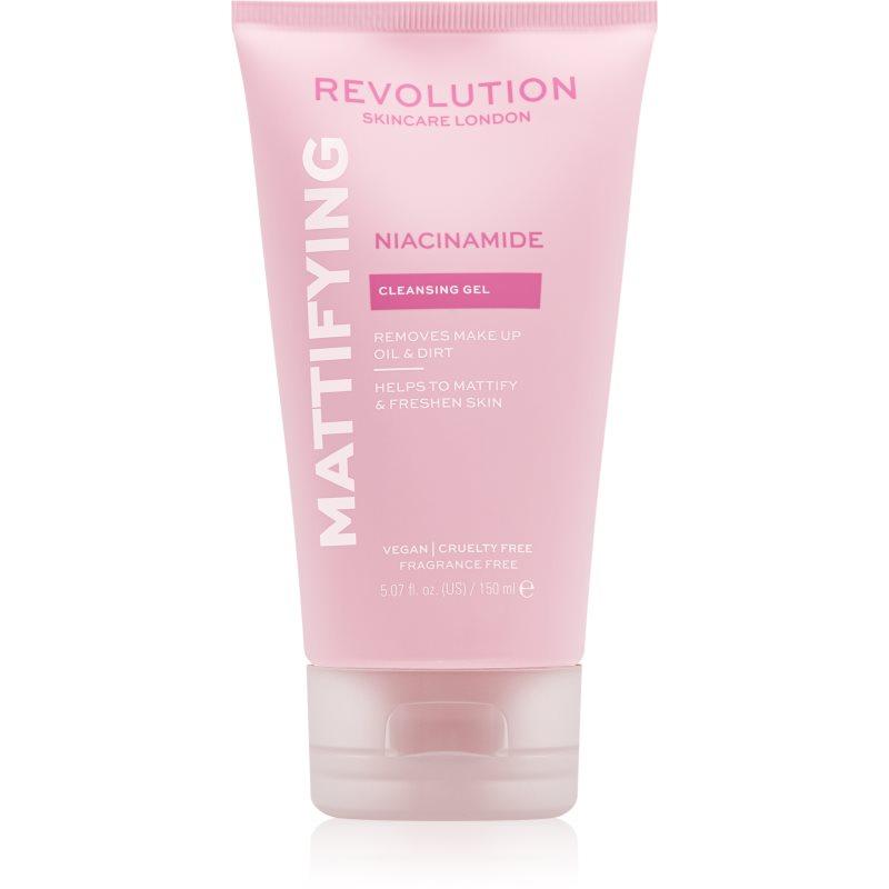 Revolution Skincare Niacinamide Mattify matující čisticí gel 150 ml