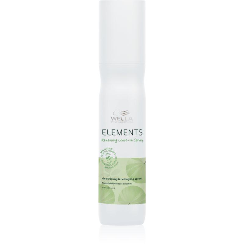 Wella Professionals Elements Renewing bezoplachový kondicionér pro lesk a hebkost vlasů 150 ml