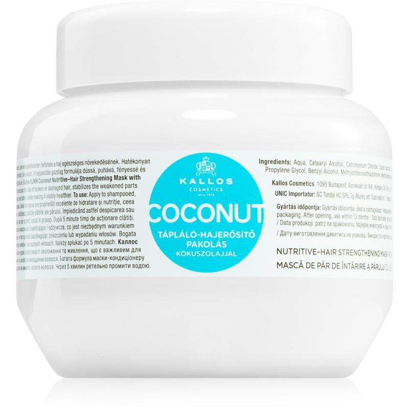 Kallos KJMN Professional Coconut výživná maska pro oslabené vlasy 275 ml