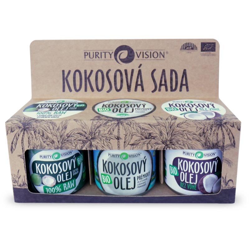 Purity Vision Kokosová sada dárková sada s kokosovým olejem