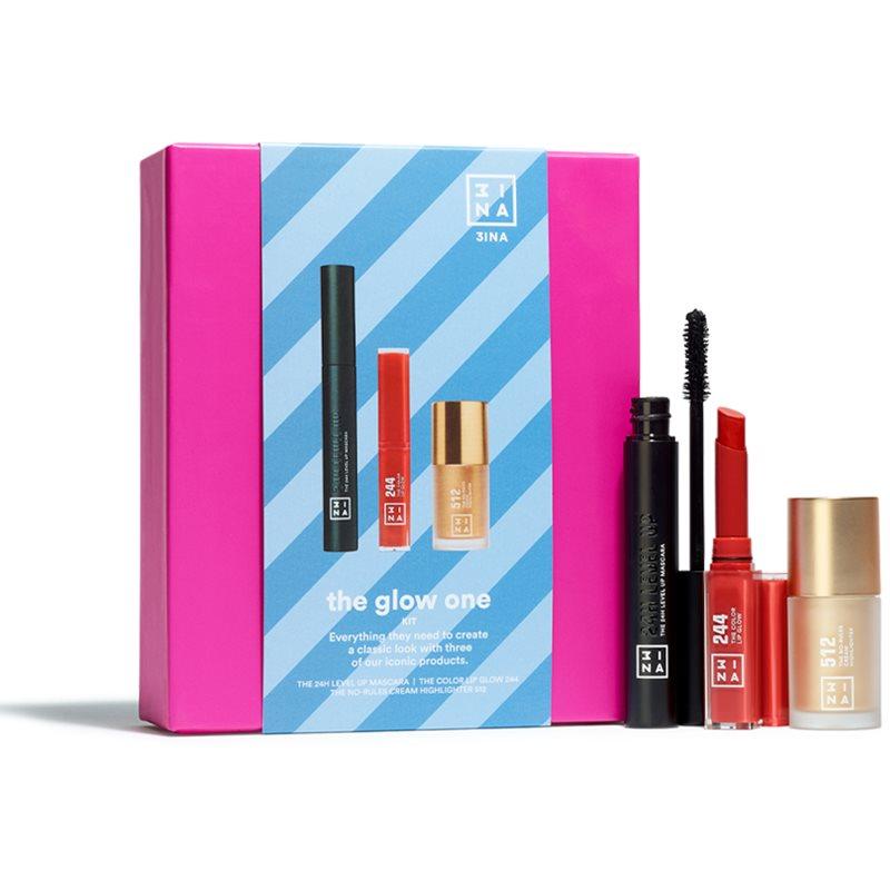 3INA Kit The Glow One make-up sada v dárkovém balení