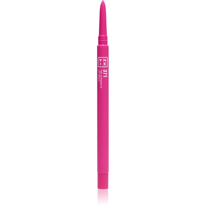 3INA The Automatic Lip Pencil konturovací tužka na rty odstín 371 - Electric Pink 0.35 g