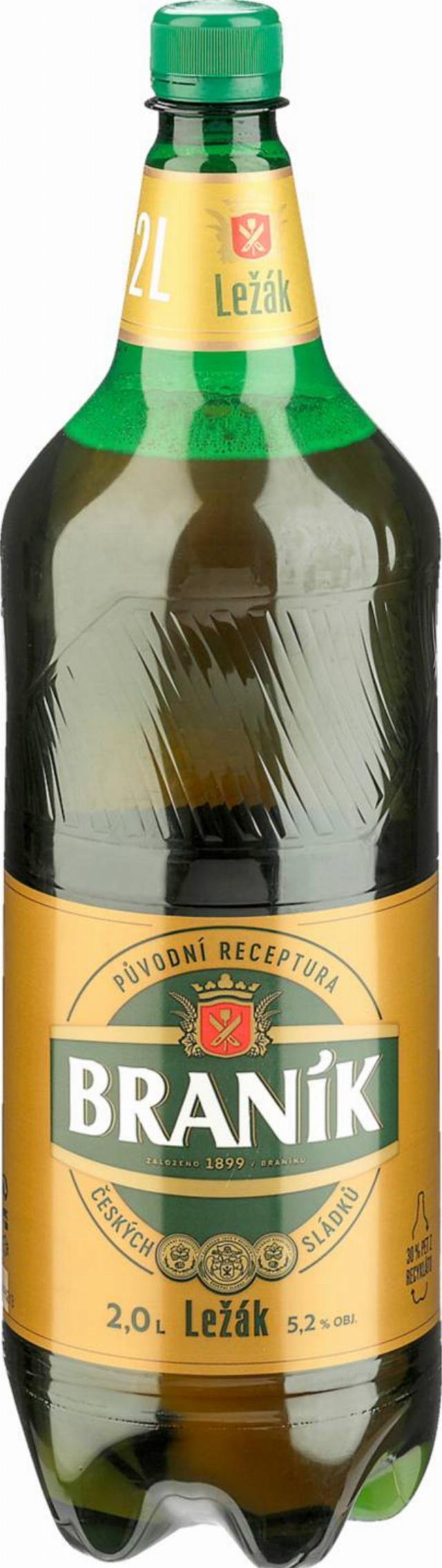 Braník Ležák Pivo světlý ležák