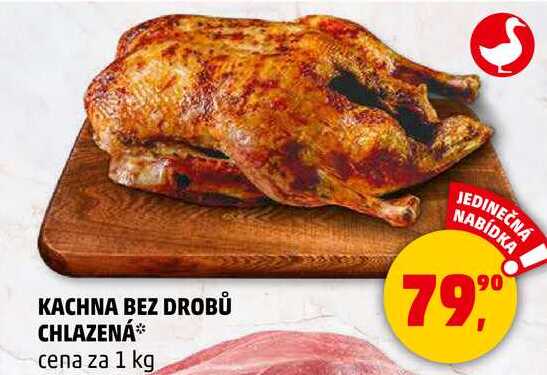 KACHNA BEZ DROBŮ CHLAZENÁ, 1 kg