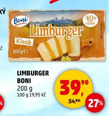 LIMBURGER BONI, 200 g  