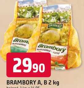 BRAMBORY A, B 2 kg 