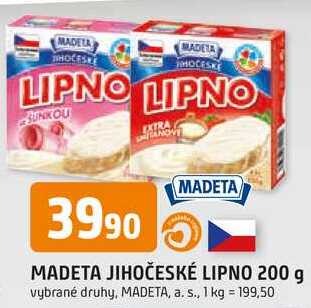 MADETA JIHOČESKÉ LIPNO 200 g 