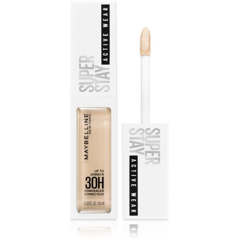 MAYBELLINE NEW YORK SuperStay Active Wear korektor s vysokým krytím odstín 15 Light 10 ml