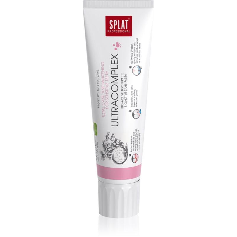 Splat Professional Ultracomplex bioaktivní zubní pasta pro komplexní péči a bělení citlivých zubů 100 ml