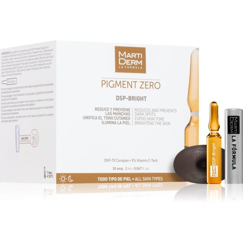 MartiDerm Pigment Zero DSP-BRIGHT depigmentační sérum s vitaminem C s vitamínem C 30x2 ml
