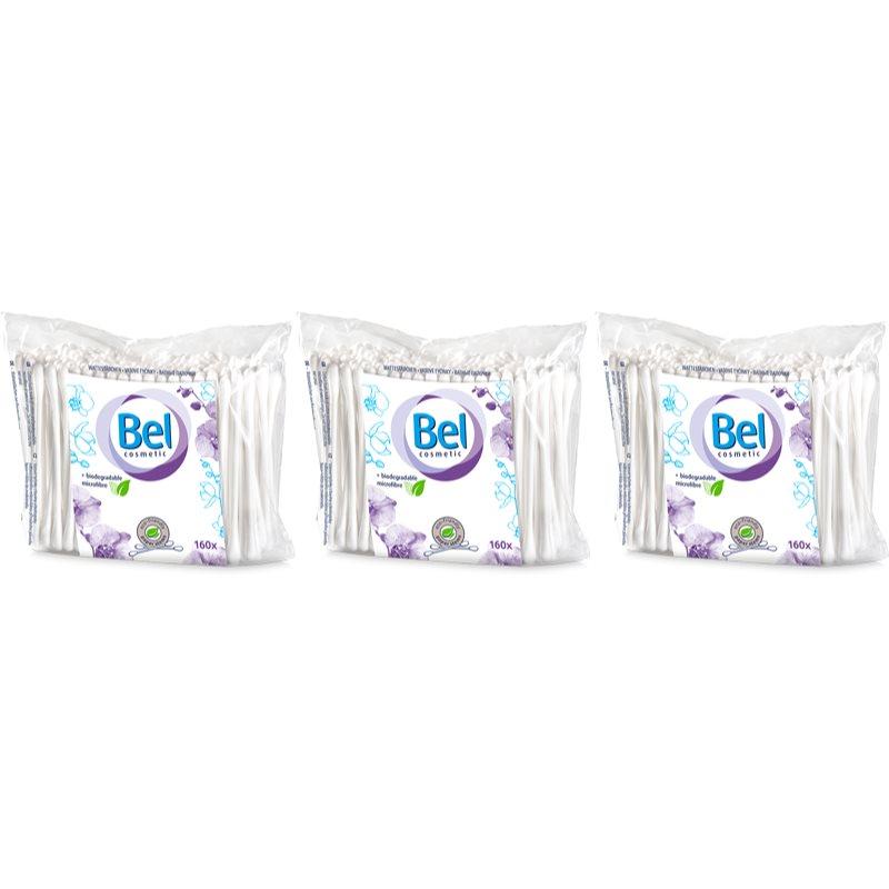 Bel Cotton vatové tyčinky výhodné balení 3x160 ks