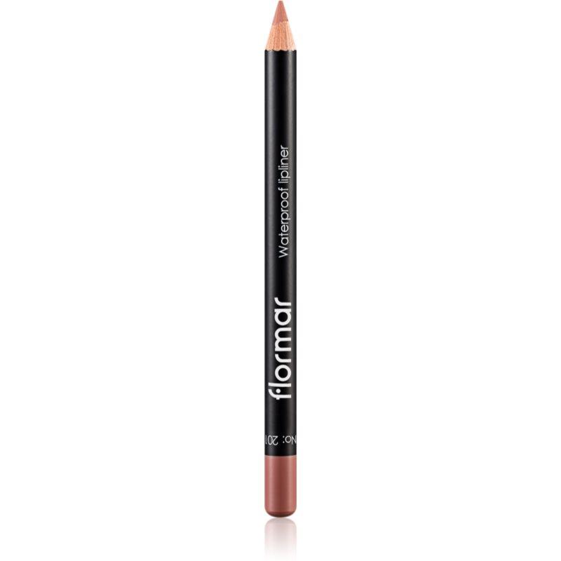 flormar Waterproof Lipliner voděodolná tužka na rty odstín 201 Naturally Nude 1.14 g
