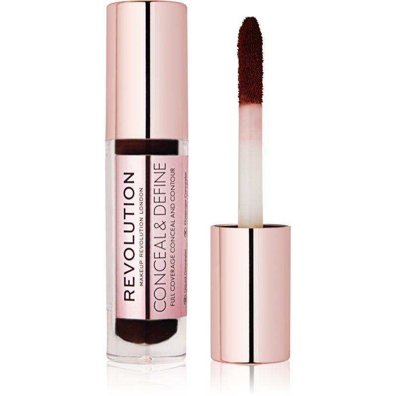 Makeup Revolution Conceal & Define tekutý korektor odstín C18 4 g