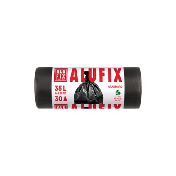 Alufix Pytle na odpadky 35 l, 30 ks, HDPE  černé
