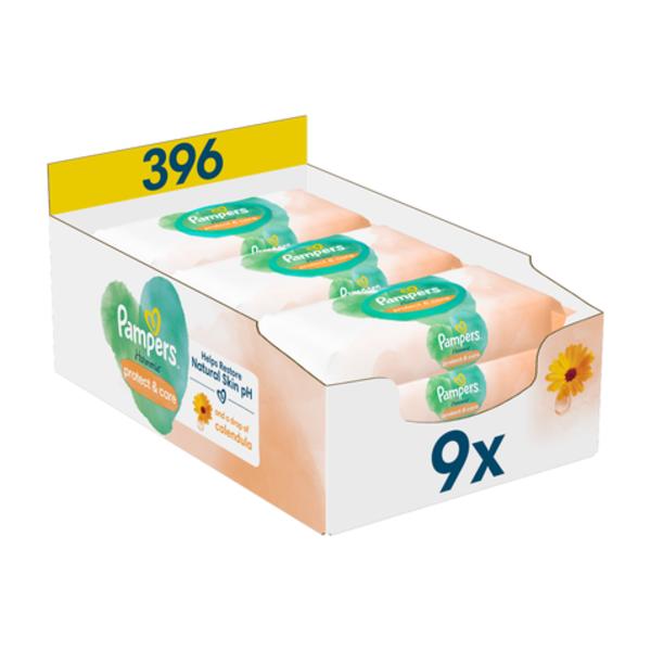 Pampers Ubrousky Harmonie Protect & Care Calendula 9x 44 ks