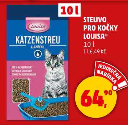 STELIVO PRO KOČKY LOUISA, 10 l