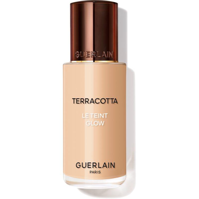GUERLAIN Terracotta Le Teint Glow tekutý rozjasňující make-up pro přirozený vzhled odstín 2W Warm 35 ml