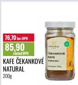 KAFE ČEKANKOVÉ NATURAL 200g 